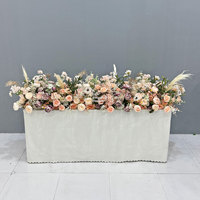 GNW Personnalisé Haute Qualité Rose Rose Fleur Artificielle pour Décoration de Mariage