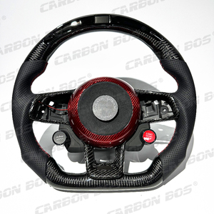 Personnalisation d'usine pour le volant en fibre de carbone avec bouton LED R8 pour Polo Golf MK7 Mk6, mise à niveau du modèle ancien - Product Image 2