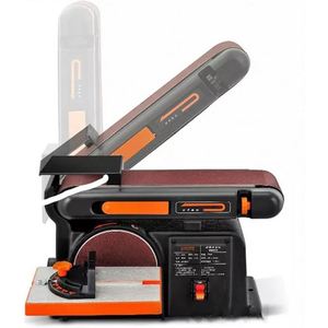 Multi-Function Desktop Belt Machine 0-90. Angle Adjustable 1200W Belt Disc Sanding Polishing Machine for Wood - Product Image 3