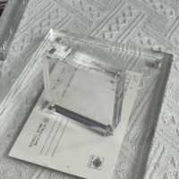 Cadre photo magnétique en acrylique personnalisé, panneau métallique de 5 mm d'épaisseur, montage facile, pour photos de famille, souvenirs de mariage, table