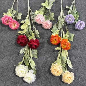 Flores de Loto Artificiales de Seda Realistas para Decoración de Bodas, Moldeadas por Inyección, Juego de 10 Piezas - Product Image 2
