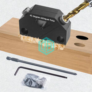 Outil de positionnement pour perçage d'angle, 45 points de fixation, pour le travail du bois, kit de perçage pour vis, guide de perçage pour goujons, outils auxiliaires de bricolage - Product Image 3