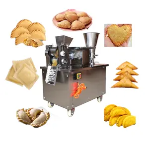 4500pcs/h Automatic dumpling machine manual folding large pie making big empanada machine forming samosa making machine price