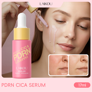 Suero Facial LAIKOU PDRN CICA con Ácido Hialurónico, Niacinamida, Acetil Hexapéptido-8 y Vitamina C, 17 ml, Hidratante, Radiante, Voluminizador, para una Piel Brillante - Product Image 1