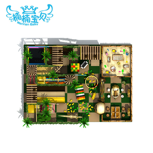Aire de jeu d'intérieur à thème de dinosaures, nanna, équipement de gym, jungle, pour les enfants en bas âge - Product Image 2