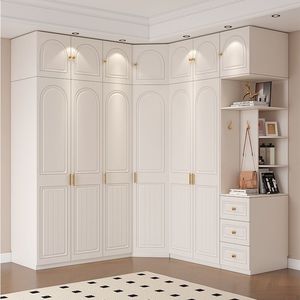 Tùy chỉnh đa màu sắc thiết kế hiện đại cửa tủ quần áo cho nội thất phòng ngủ bền và sử dụng khách sạn - Product Image 5