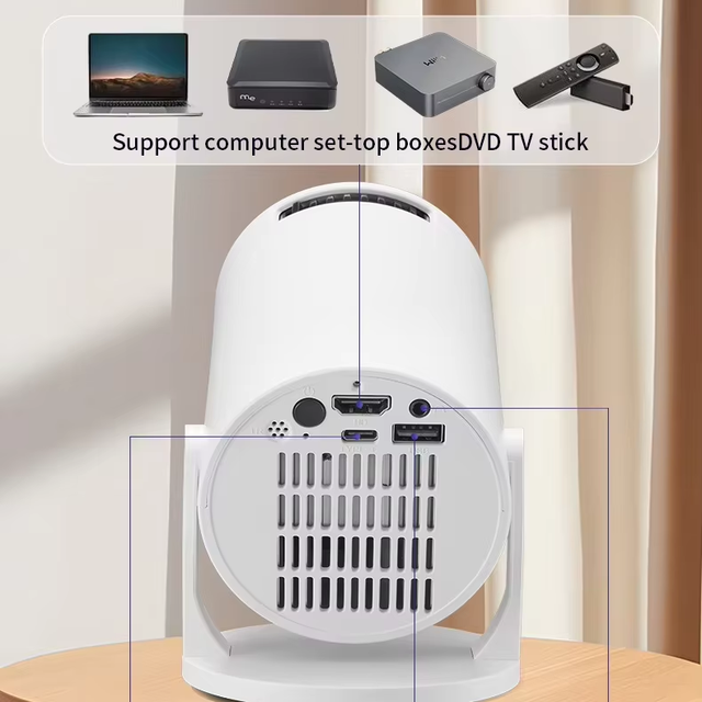 Wholesale Mini Portable clear Definition Wireless Projector HY300 Mini Home Theater Screen Mini Projector