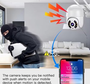 กล้องรักษาความปลอดภัยภายในบ้าน 1080p 8MP ไวไฟ กล้องวงจรปิดกลางคืน กล้องวงจรปิดภายนอกขนาดเล็ก กล้องวิดีโอไวไฟ ไอพีแคมไวไฟ - Product Image 6