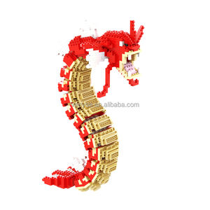 Colección de Dibujos Animados LBOYU, Figuras de Ladrillos de Diamante de Plátano Malvado Ensambladas, Monstruos de Anime Japonés, Micro Bloques de Construcción, Juguetes para Niños - Product Image 6