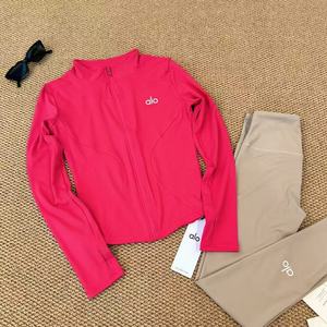 <span class=keywords><strong>Conjunto</strong></span> Deportivo <span class=keywords><strong>Alo</strong></span> <span class=keywords><strong>Yoga</strong></span> Personalizado para Mujer, <span class=keywords><strong>Conjunto</strong></span> Deportivo de Talla Grande con Soporte Alto, Ropa de Gimnasio Lulu, Chaqueta - Product Image 3