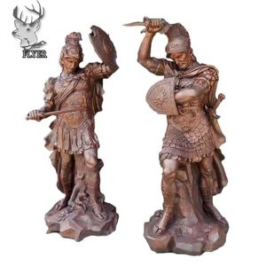 Ot-ALE utdoor, ecoration, ustomized, etal, arrior, culpture, ronze, Ife, Ize, partan - Product Image 6