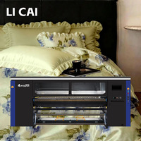 Imprimante textile par sublimation Fedar 2.6m FD2624, 24 têtes d'impression, technologie à gouttelettes variables automatiques pour l'impression sur tissu