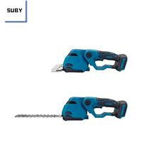 Taille-haie sans fil SUBY, taille-fleurs de jardin et désherbeuse à batterie au lithium pour l'aménagement paysager