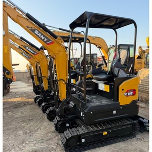 新品 SANY SY18U SY16C 油圧ショベル <span class=keywords><strong>1.8</strong></span>トン 2トン ミニショベル バガー ヤンマーエンジン ポンプ 拡張可能なシャーシ トラック - Product Image 2