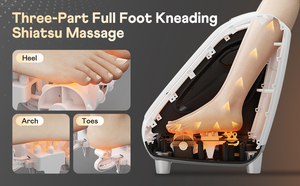 Nuevo Diseño, Masajeador de Pies y Pantorrillas con Calor, Masajeador de Piernas con Compresión de Aire, Máquina de Masaje Multifuncional - Product Image 6