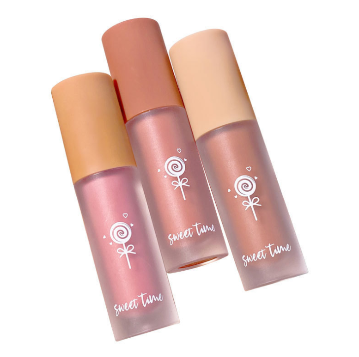 Faiccia жидкие румяна для лица, румяна, оттенок сыра, очень пигмент, милая упаковка, розовая роза, румяна, ваш логотип Csutom