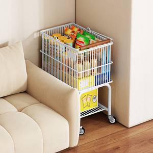 Estante para refrigerios, estante de almacenamiento, sala de estar, carrito pequeño elegante, sofá móvil, almacenamiento de frutas y bebidas <span class=keywords><strong>cerca</strong></span> - Product Image 4