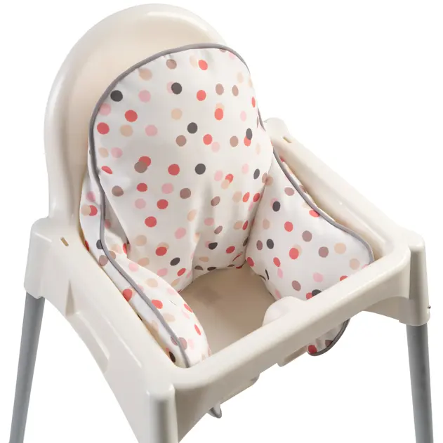 관례는 방수 아기 Antilop 높은 의자 부속품 강선을 가진 팽창식 지원 Highchair 방석 베개 덮개를 인쇄했습니다