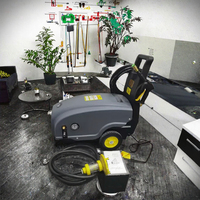 Nettoyeur haute pression électrique 150BAR 2200PSI 19L/M Machine de jet d'eau froide avec buses d'induction de nettoyage 19L/M