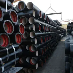 100mm Ductile Iron Pipes ISO Centrifugal Di Ductile Hot Dipped Cast Iron Pipe Price Suppliers