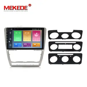 Mekede אנדרואיד 10 8core 4 + 64GB רכב אודיו רכב מולטימדיה מערכת עבור פולקסווגן סקודה אוקטביה 2012/2013 GPS BT 4G WIFI וידאו