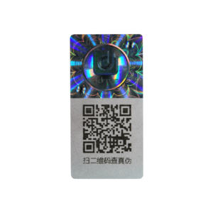 Etiqueta de Seguridad Cosmética OEM, Holograma Reflectante, Código QR, Etiqueta Anti-falsificación Personalizada, Adhesivo de Autenticidad - Product Image 1