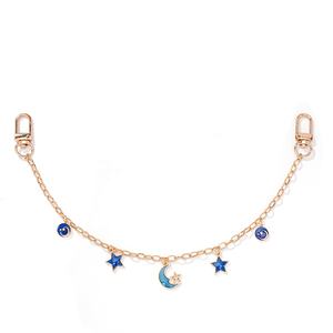 Neue Modische Blumen Perlen Geldbörse Schultertasche Kettenanhänger Crossbody Metallkette Damen Taschenanhänger in Verschiedenen Stilen - Product Image 3