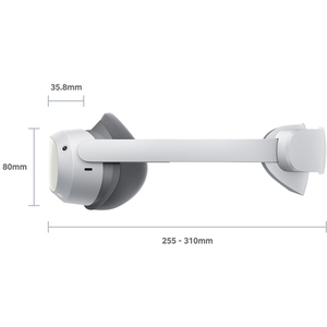 Casque VR <span class=keywords><strong>PICO</strong></span> <span class=keywords><strong>4</strong></span> PRO tout-en-un d'occasion avec écran 4K Taux de rafraîchissement de <span class=keywords><strong>90Hz</strong></span> 105 FOV 8G + 512G Support 6DoF Positioning System - Product Image 4