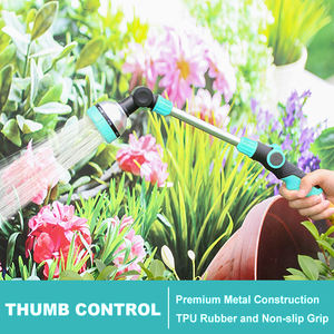 Pistola de Agua con Boquilla de Manguera de 19 Pulgadas de Largo, 8 Patrones de Rociado, Varilla de Riego para Jardín, para Regar Macetas Colgantes y Arbustos - Product Image 4