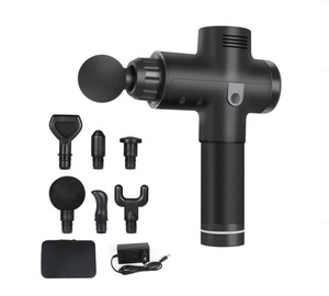 Pistola de masaje muscular, masajeador de percusión, Fascia, pantalla Lcd, 30 velocidades - Product Image 1