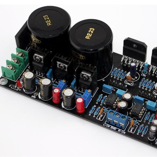 YJ00200-LM3886 Plus power amplifier board (with sound effect) Hot sale hot sale