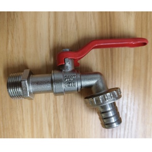 Robinet de raccordement pour réservoir d'eau IBC, adaptateur de tuyau d'arrosage de jardin, 1/2" 3/4" 1/2", robinet en alliage de zinc - Product Image 2