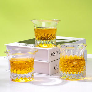 <span class=keywords><strong>Verres</strong></span> à whisky, à vin et à cocktail vides de 6 oz (200 ml) en verre cristal transparent rond pour hôtel et bar, vente en gros - Product Image 1