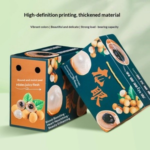Factory Direct Custom Hardened Premium Longan <b>Gift</b> <b>Box</b> <b>Empty</b> Packaging - Product Image 2