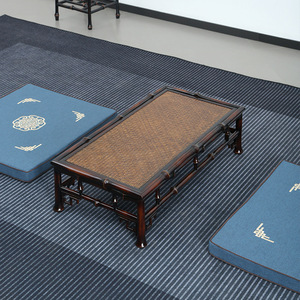 Chinese Style <b>Bamboo</b> Coffee <b>Table</b> Rattan Top Small Kang <b>Table</b> Tea <b>Table</b> Household Use - Product Image 3
