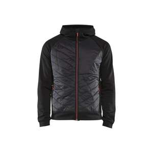 BLAKLADER-Pull hybride 346325269956XXXL Noir/Rouge-EAN 7330509713440 WORK HOODIES - Product Image 1