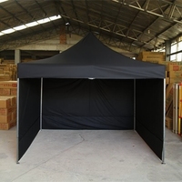 Tente pliante pop-up personnalisée avec logo, 3x3 10x10, en aluminium et acier, imperméable, pour salons professionnels et événements extérieurs, directement de l'usine