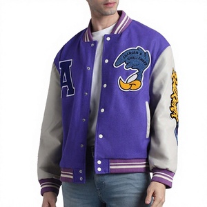 Pakistan Manufacturer Lightweight Best Selling Men's Letterman Jacket Bulk Quantity Street Wear Men's Varsity Baseball Jacket - Product Image 1