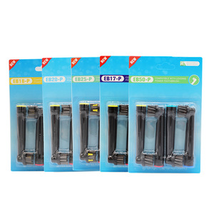 Compatible con cabezales de repuesto negros <span class=keywords><strong>Oral</strong></span> <span class=keywords><strong>B</strong></span>, paquete de 4 cabezales de <span class=keywords><strong>cepillo</strong></span> de carbón reciclables EB17P - Product Image 6