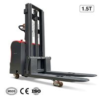 Nouveau transpalette électrique tout-terrain 1,5 tonne 2 tonnes pour entrepôt extérieur, terrain boueux, terrain accidenté