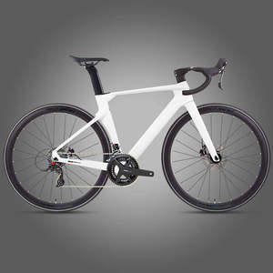 Bicicleta de Carretera Urbana de Fibra de Carbono Aero 700C, 24 Velocidades, Frenos de Disco Hidráulicos, Manillar Integrado, Eje Pasante, 9.3 kg - Product Image 3