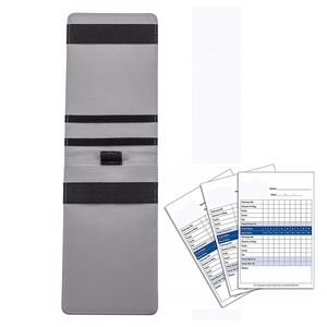 Accessoires de golf, porte-carte de score en cuir écologique personnalisé avec LM-SC01, porte-carte de score de golf en cuir écologique H - Product Image 2
