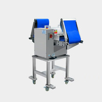 Machine à découper à la viande réglable professionnelle nouvel état filet de poisson et équipement de coupe de Cube de viande de poulet