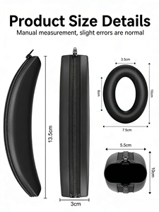Almohadillas de Silicona Transpirables de Repuesto para Auriculares Sony WH-1000XM2 MDR-1000X XM3/<span class=keywords><strong>XM4</strong></span> WH-CH710N/WH-CH720N WH-XB910N WH-ULT900N - Product Image 3