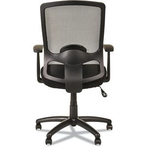 Silla Ergonómica Alera Serie Etros con Respaldo Alto, Giratoria/Inclinable, Reposacabezas Ajustable, Tela Moderna y Malla de Aluminio - Product Image 3