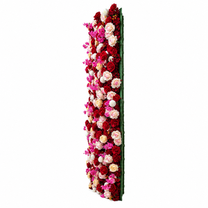 USA Lagerbestand Großhandel Burgunderrote Künstliche Blumenwand-Kulisse für Hochzeitslocations, Event-Dekorateure und Partyvermietungsunternehmen - Product Image 4