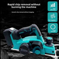 Vente en gros de rabot électrique multifonctionnel de qualité industrielle polisseuse portable alimentée par batterie au lithium pour le travail du bois de poche