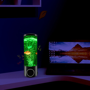 J & R 11 ''Bubble Fish Draadloze Luidsprekerlamp Modern Design Oem/Odm Geluidsmachine En Led Nachtlampje Voor Woonkamer - Product Image 5