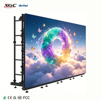 Panneau d'écran LED vidéo intérieur/extérieur 500*500, haute fréquence de rafraîchissement, écran LED couleur, pour salons professionnels, églises et événements de lancement de produits.