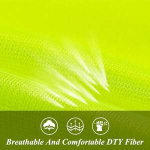 Chaleco de Seguridad Reflectante de Malla Transpirable Amarillo de Alta Visibilidad para Eventos al Aire Libre de Verano, Promociones y Regalos Corporativos - Product Image 2